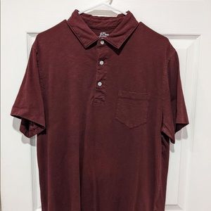 J. Crew Garment Dyed Polo